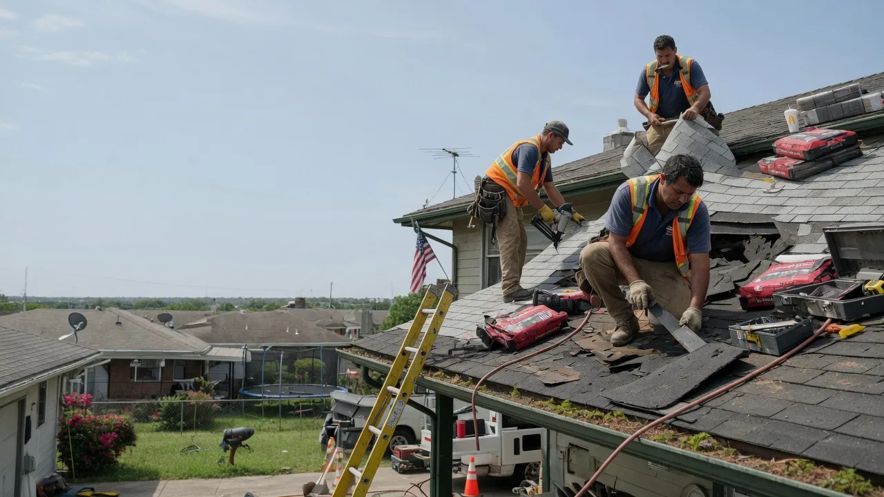 Roof Repair in Wellston, OK near me